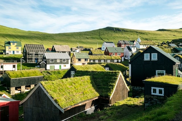 soorten halfverharding op verschillende huizen