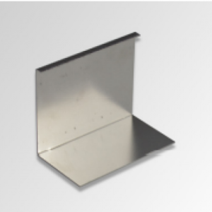 Aluminium-Verbindungsstück für L-Profil 6 cm – saubere Verbindung für Dachrandprofile